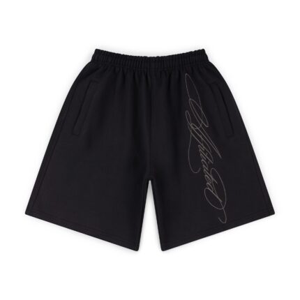 GARMS AFFILIATED OVERLINE SHORTS - BLACK