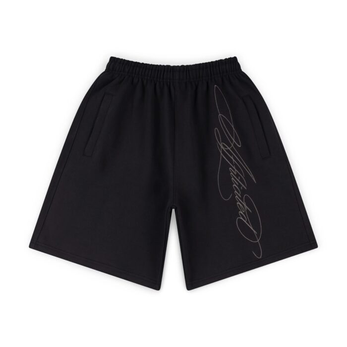 GARMS AFFILIATED OVERLINE SHORTS - BLACK