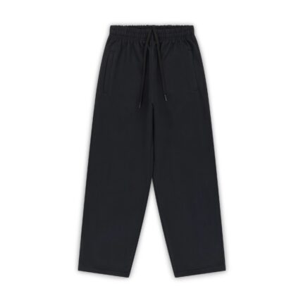 GARMS AFFILIATED SIGNATURE UNCUFFED JOGGER - BLACK